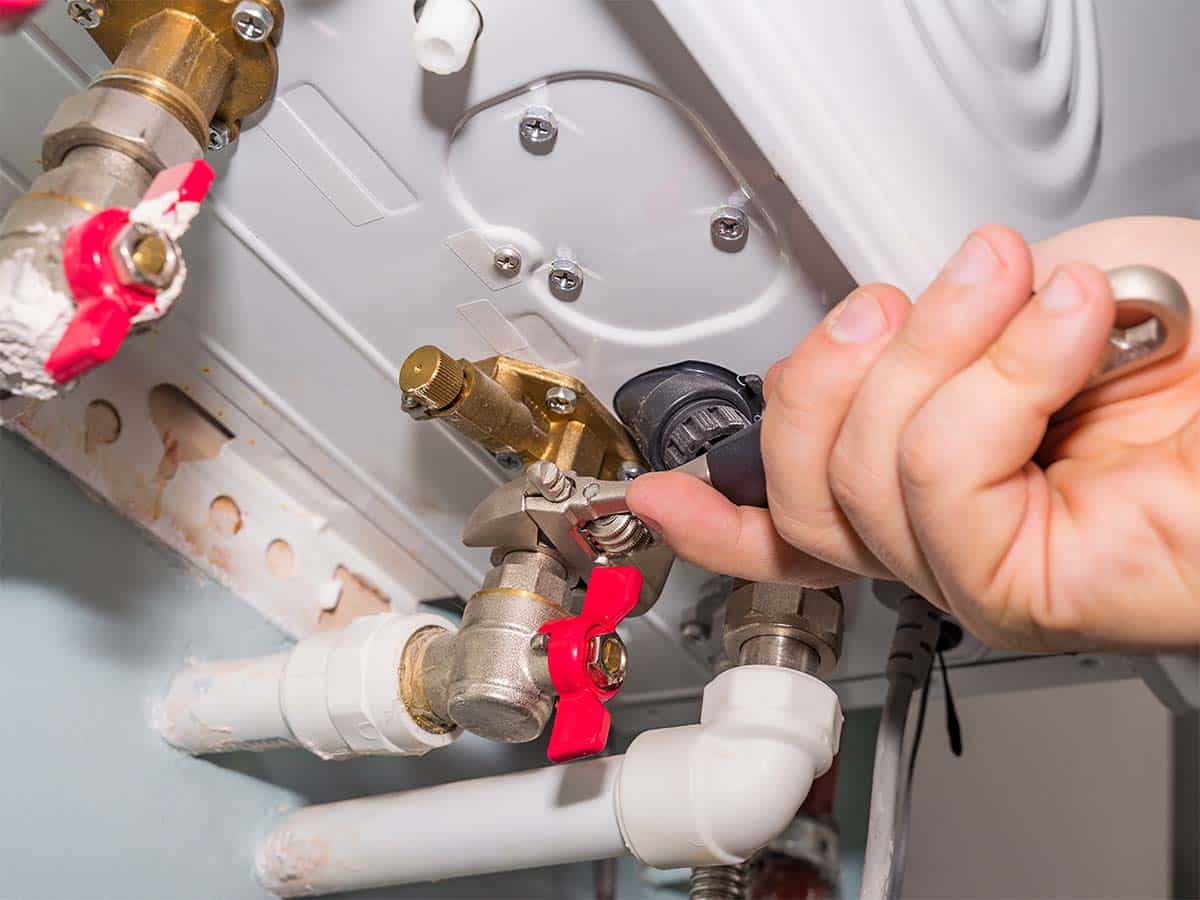 draining a water heater in Tyler, TX